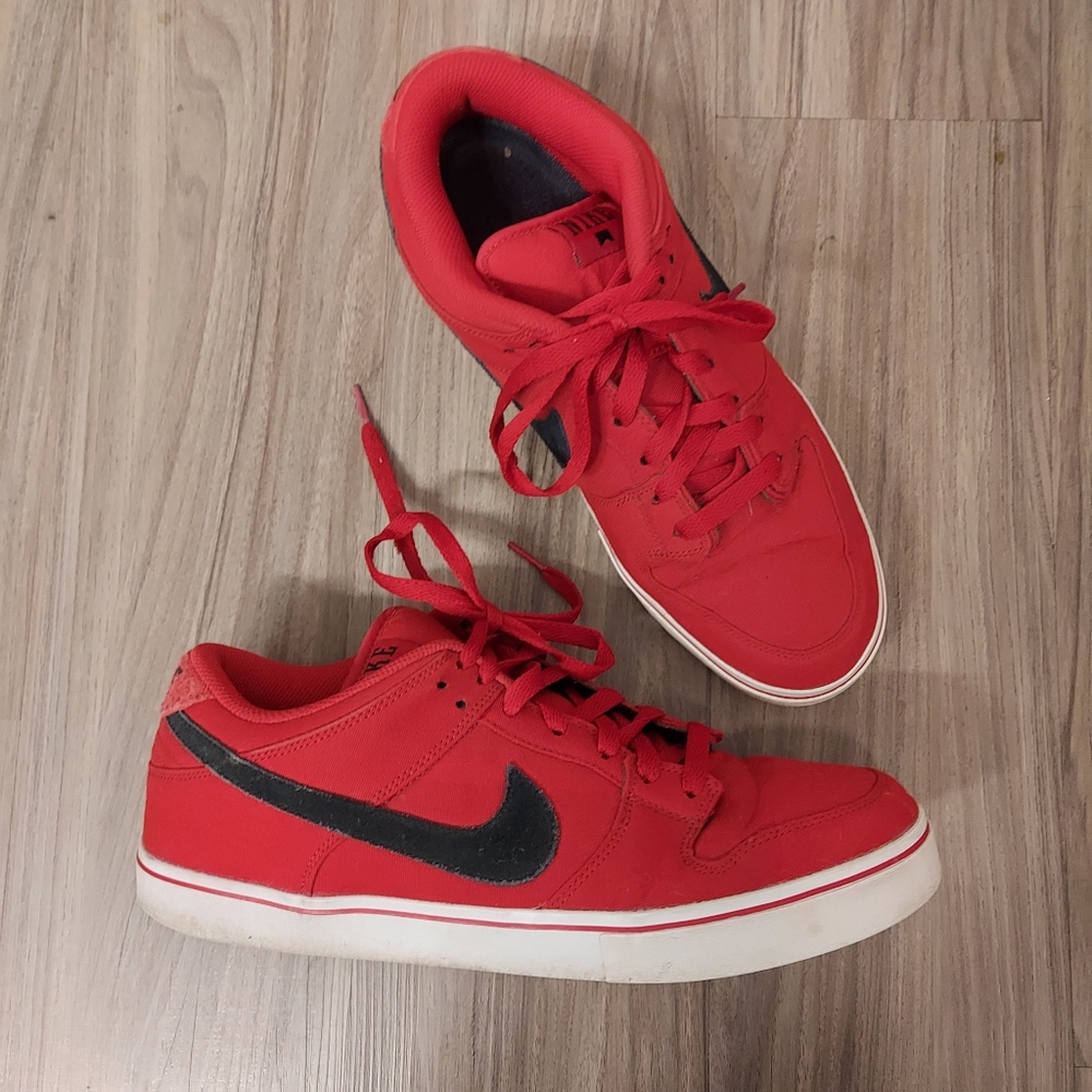 Nike dunk low canvas sneakers